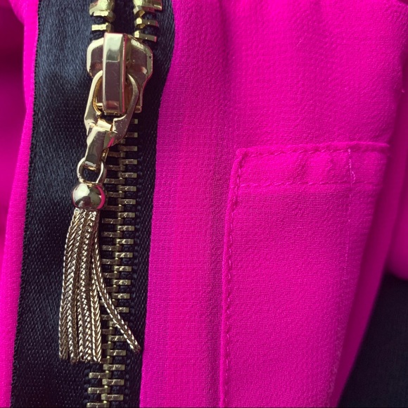 Hot pink JUICY COUTURE bomber jacket SMALL - Picture 6 of 10